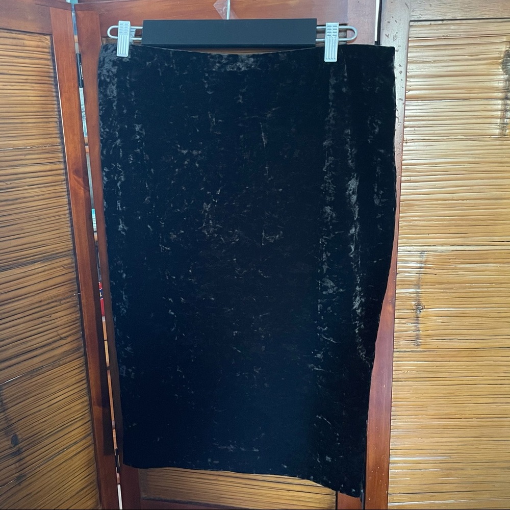 Vince Camuto Rayna Velvet Skirt